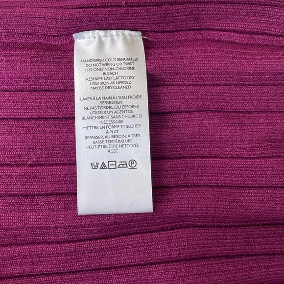 NWT Anthropologie Plum/Purple Long sleeve  Sweater - Picture 14 of 14